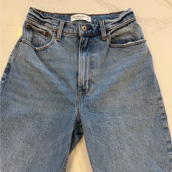 Abercrombie & Fitch Denim - Abercrombie & Fitch Light Blue Ultra High Rise Jeans